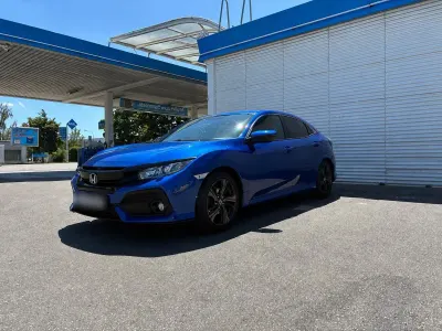 Gebraucht Honda Civic Elegance 129 PS (94 kW) 2017 Blau Limousine
