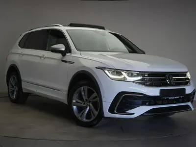 Gebraucht VW Tiguan Allspace R-line 200 PS (147 kW) 2022 Pure white SUV
