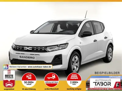 Neu Dacia Sandero Essentiel 101 PS (74 kW) 2026 Weiß Limousine