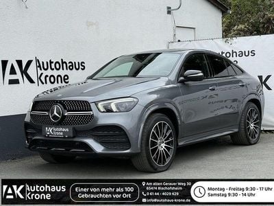 Selenitgrau metalliclack Gebraucht 2022 Mercedes GLE350 AMG line Coupé | 56.890 € (Guter Preis)