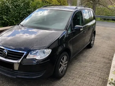 Gebraucht VW Touran 105 PS (77 kW) 2007 Schwarz Van / Kleinbus