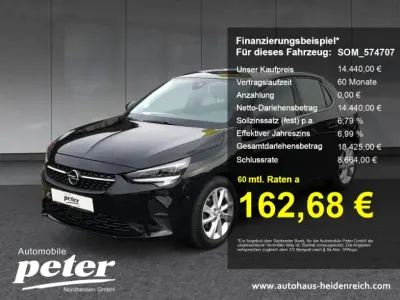 Gebraucht Opel Corsa Elegance 101 PS (74 kW) 2023 Diamant schwarz/karbon schwarz (metallic) Kleinwagen