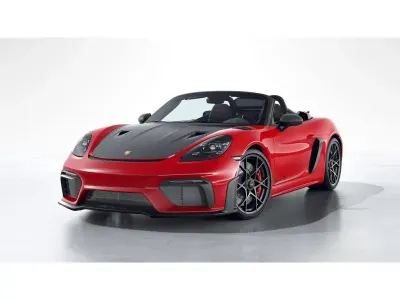 Brugt Porsche 718 Boxster 500 HK (367 kW) 2024 Rød Cabriolet