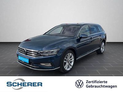 Brugt VW Passat Elegance 190 HK (139 kW) 2020 Blå Stationcar