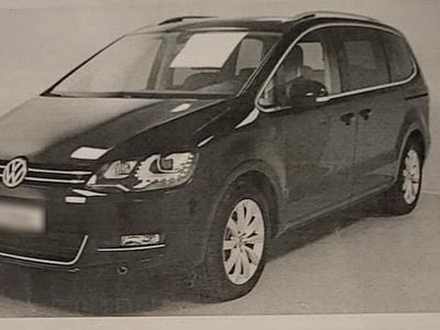 Gebraucht VW Sharan Highline 140 PS (102 kW) 2015 Schwarz Van / Kleinbus
