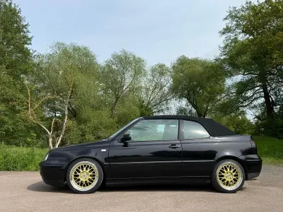 Używany VW Golf Highline 115 KM (84 kW) 2001 Czarny Kabriolet