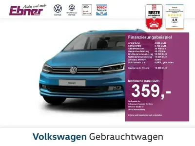 Gebraucht VW Touran Sound 116 PS (85 kW) 2017 Blau Van / Kleinbus