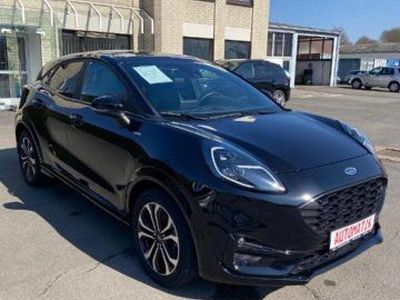 Gebraucht Ford Puma ST-Line X 125 PS (91 kW) 2022 Obsidianschwarz metallic SUV