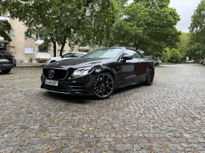 Używany Mercedes E53 AMG AMG 435 KM (319 kW) 2018 Czarny Kabriolet