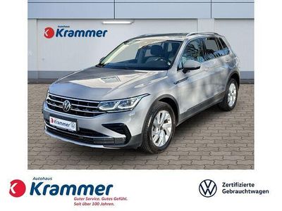 Grau Gebraucht 2021 VW Tiguan Elegance SUV | 39.880 €