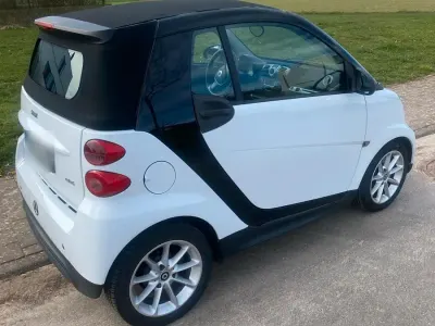 Brugt Smart ForTwo Cabrio 71 HK (52 kW) 2014 Hvid Cabriolet