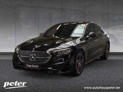 Gebraucht Mercedes E200 Advanced 204 PS (150 kW) 2024 Metalliclack obsidianschwarz Limousine