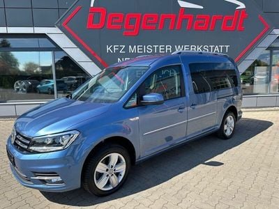 Acapulcoblau metallic Gebraucht 2017 VW Caddy Maxi Highline Van / Kleinbus | 25.990 € (Fairer Preis)