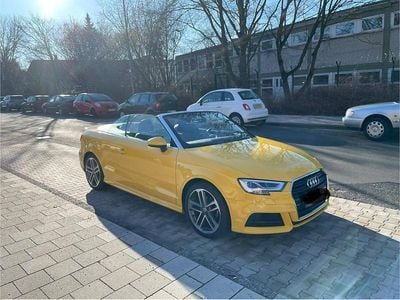 Gebraucht Audi A3 Cabriolet 150 PS (110 kW) 2018 Gelb Cabrio