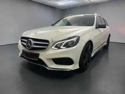 Usata Mercedes E350 AMG line 258 CV (189 kW) 2015 Bianco Station wagon