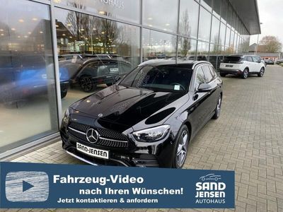 gebraucht Mercedes E220 T-Modell AMG Line Distr Kamera Fahr Ass