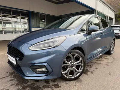 Gebraucht Ford Fiesta ST-Line 101 PS (74 kW) 2021 Blau Kleinwagen