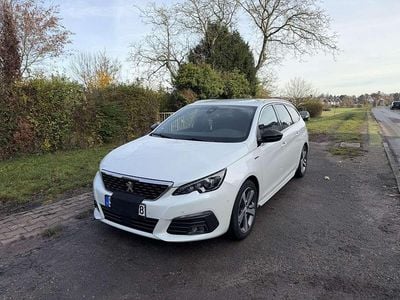 Gebraucht Peugeot 308 SW GT-line 131 PS (96 kW) 2018 Weiß Kombi