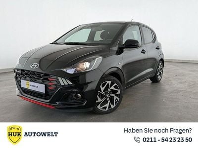 Gebraucht Hyundai i10 N Line 101 PS (74 kW) 2023 Schwarz Kleinwagen