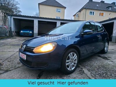 Gebraucht VW Golf VI Trendline 80 PS (58 kW) 2009 Blau Kleinwagen
