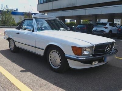 Gebraucht Mercedes SL500 245 PS (180 kW) 1988 Weiß Cabrio