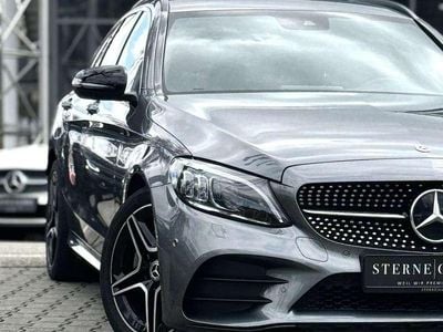 Gebraucht Mercedes C200 AMG 160 PS (117 kW) 2019 Selenitgrau  metalliclack Kombi