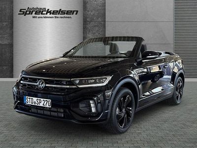 Gebraucht VW T-Roc Cabriolet R-line 150 PS (110 kW) 2026 Schwarz Cabrio