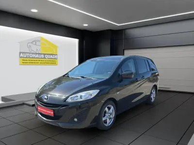 Gebraucht Mazda 5 Prime-Line 116 PS (85 kW) 2011 Schwarz Van / Kleinbus