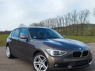 Gebraucht BMW 116 Efficient Dynamics 116 PS (85 kW) 2013 Braun Kleinwagen