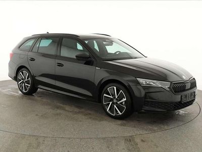 Neu Skoda Octavia SportLine 204 PS (150 kW) 2025 Blackmagic perleffekt Kombi