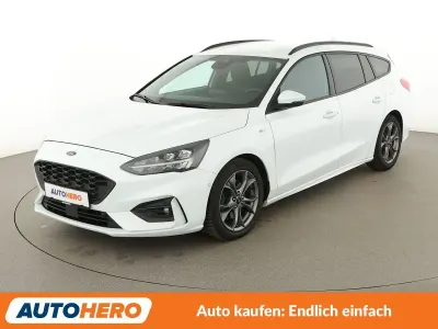 Brugt Ford Focus ST-Line 150 HK (110 kW) 2019 Hvid Stationcar