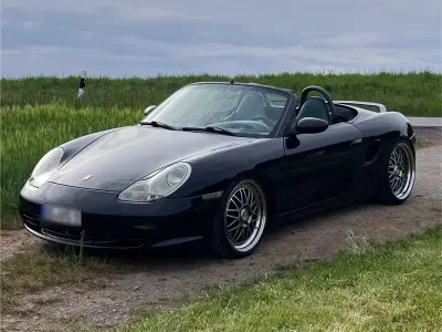 Gebraucht Porsche 986 Boxster 252 PS (185 kW) 2000 Schwarz Cabrio