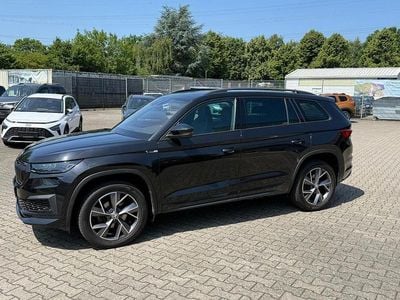 Schwarzmagic perleffekt (metallic) Gebraucht 2022 Skoda Kodiaq SportLine SUV | 33.950 € (Fairer Preis)