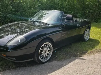 Gebraucht Fiat Barchetta 131 PS (96 kW) 1997 Schwarz Cabrio