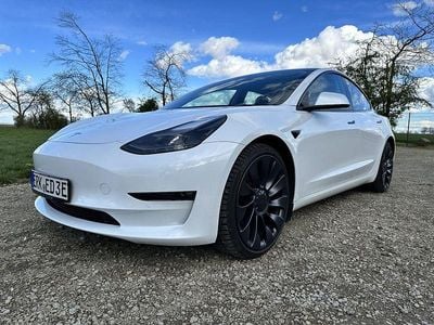 Gebraucht Tesla Model 3 Performance 377 kW (513 PS) 2022 Weiß Limousine