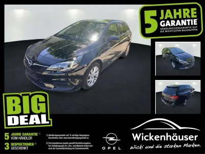 Gebraucht Opel Astra Edition 110 PS (80 kW) 2021 Schwarz Kombi