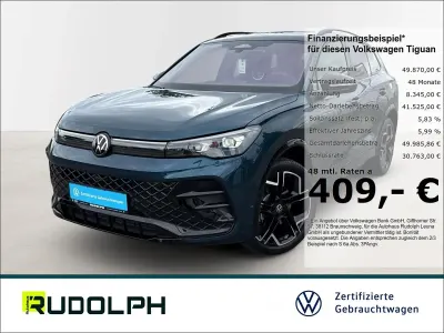 Gebraucht VW Tiguan R-line 193 PS (141 kW) 2025 Nightshade blue metallic SUV