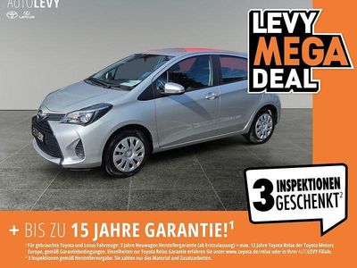Gebraucht Toyota Yaris Comfort 99 PS (72 kW) 2016 Silber Kleinwagen