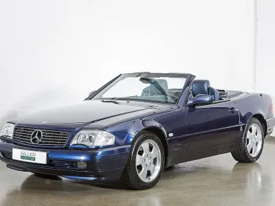 Brugt Mercedes SL320 AMG 224 HK (164 kW) 2000 Blå Cabriolet
