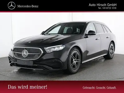 Brugt Mercedes E220 AMG 197 HK (144 kW) 2025 Sort Stationcar
