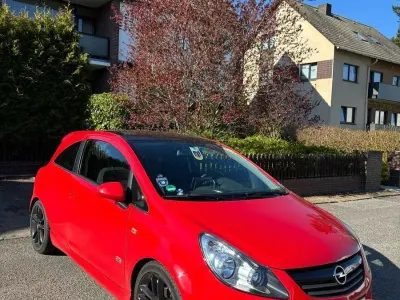Używany Opel Corsa Color Edition 101 KM (74 kW) 2010 Czerwony Hatchback