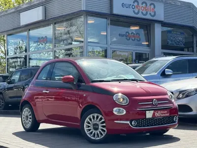 Usata Fiat 500C 69 CV (50 kW) 2017 Rosso Cabrio