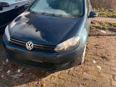 Gebraucht VW Golf VI 2010 Blau Kleinwagen