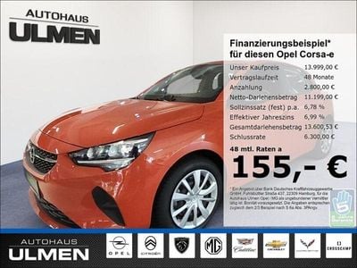 Gebraucht Opel Corsa-e Edition 100 kW (136 PS) 2022 Orange Kleinwagen