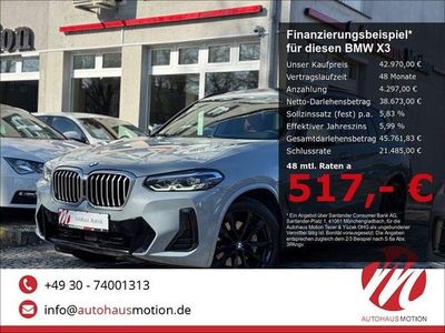 Gebraucht BMW X3 M Sport 286 PS (210 kW) 2022 Grau SUV