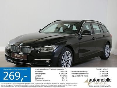 gebraucht BMW 320 d Aut. Luxury Line LED Leder Navigati. Hifi A