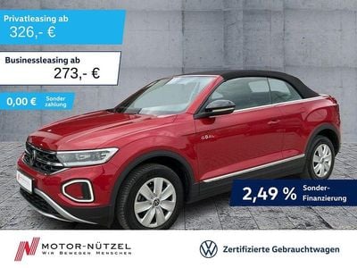 Occasion VW T-Roc Cabriolet Goal 150 PK (110 kW) 2025 Rood Cabriolet