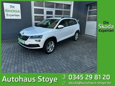 Gebraucht Skoda Karoq Style 150 PS (110 kW) 2019 Weiß SUV