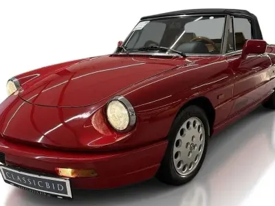 Gebraucht Alfa Romeo Spider 120 PS (88 kW) 1991 Rot Cabrio