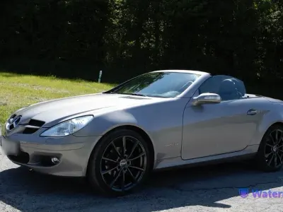 Gebraucht Mercedes SLK200 163 PS (119 kW) 2005 Silber Cabrio